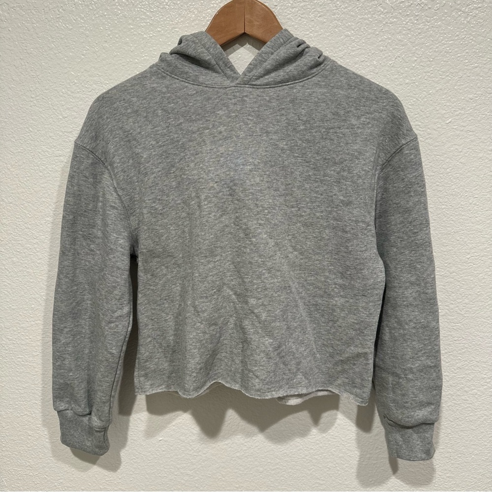 Kids Art Class Girls Gray Grey Hooded Long Sleeve Sweater Hoodie L 10/12